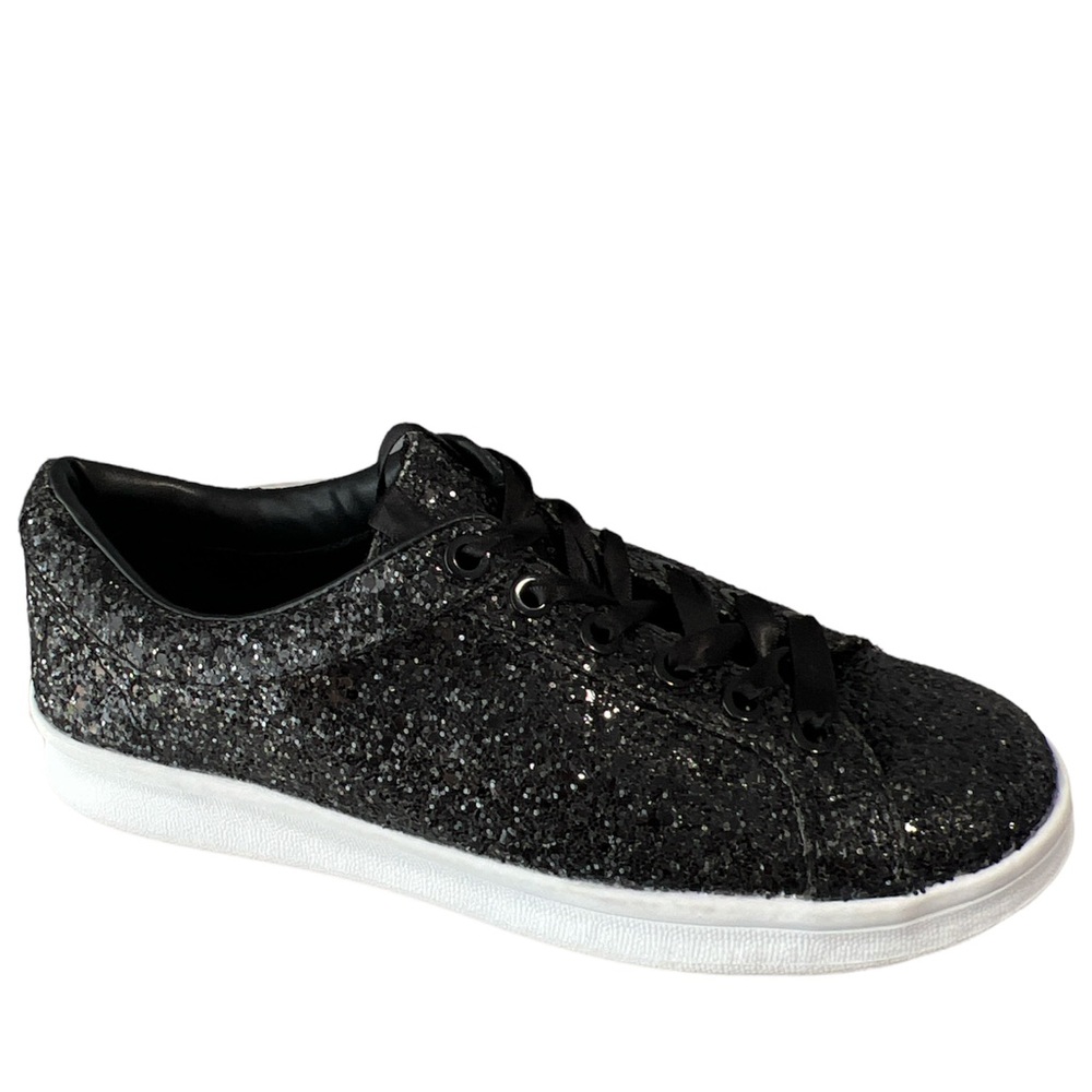 New Rampage Black Glitter Sneakers